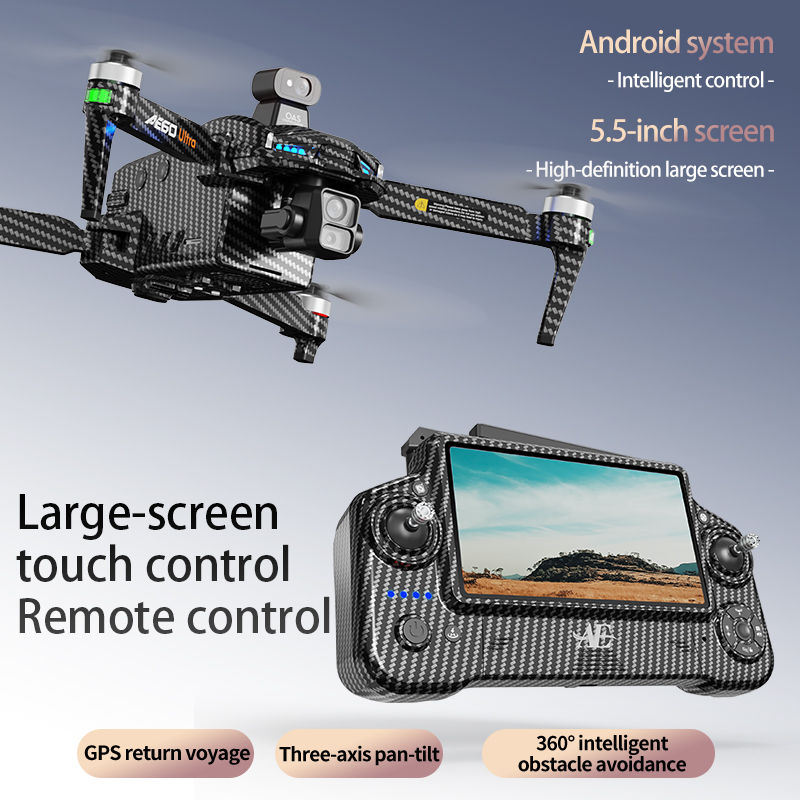 Profesjonalny dron AE60 GPS z  – Drone Racing Camera recenzja i cena